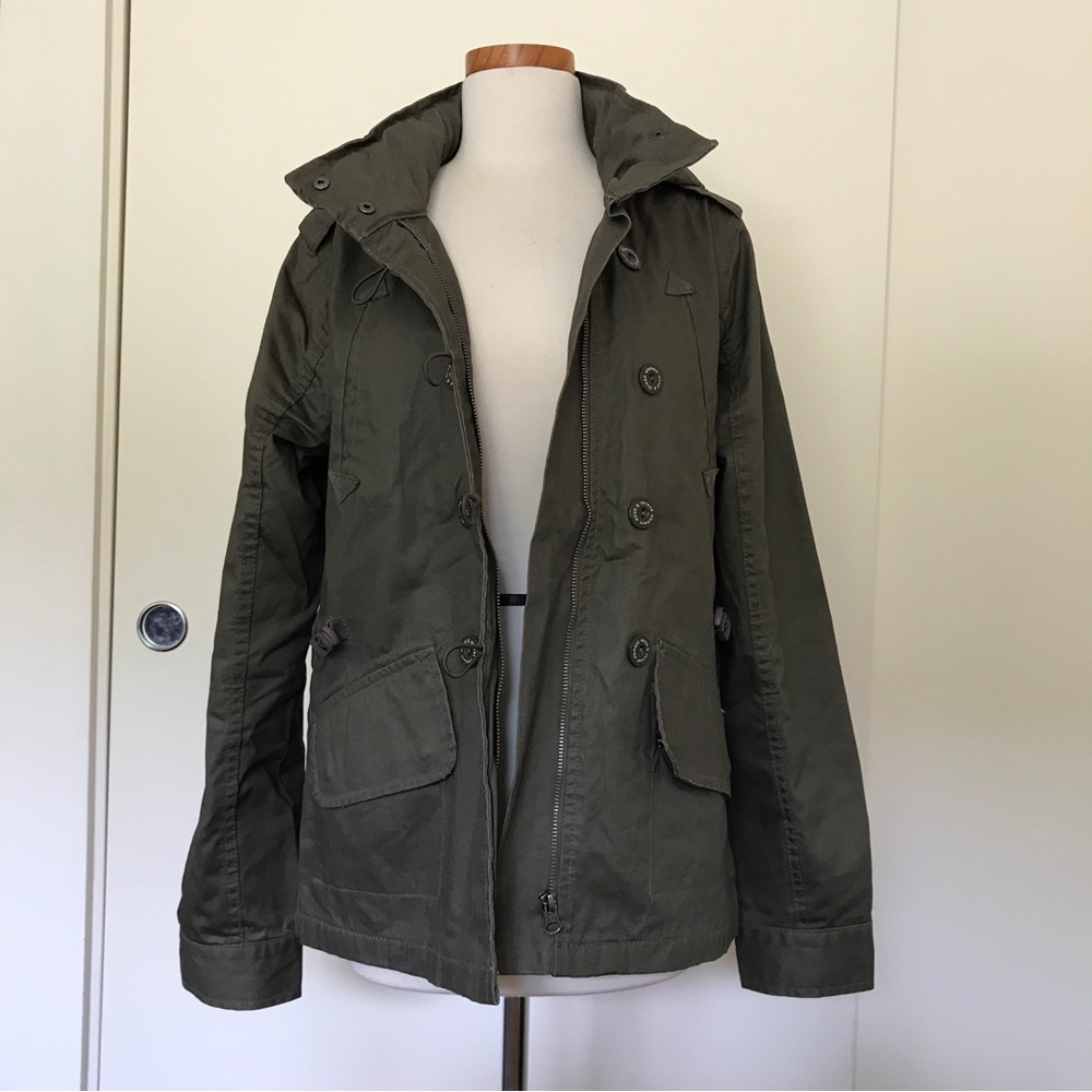 Element Green Army Style Jacket Size M